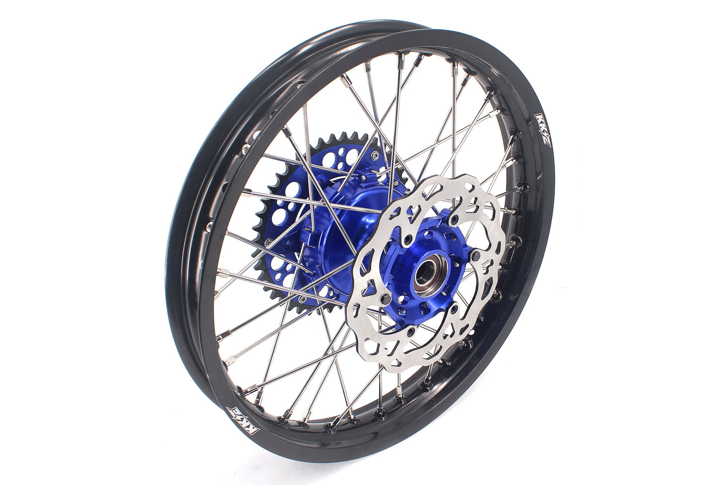 KKE 21/18 Enduro CUSH Drive Spoke Wheels For KTM EXC EXC-F EXC-W 125-530CC 2003-2024 Blue Hub - Howling Moto