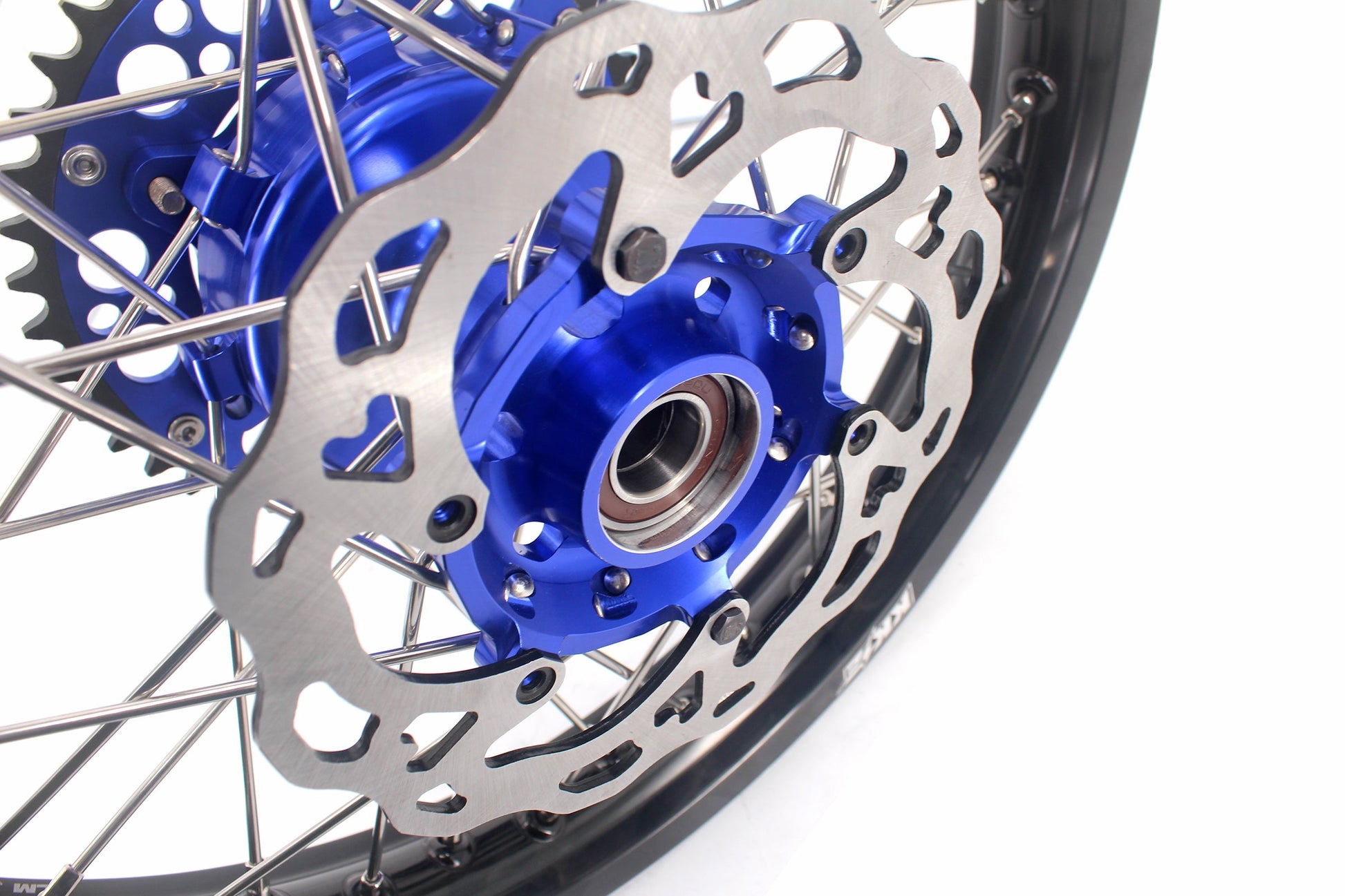 KKE 21/18 Enduro CUSH Drive Spoke Wheels For KTM EXC EXC-F EXC-W 125-530CC 2003-2024 Blue Hub - Howling Moto