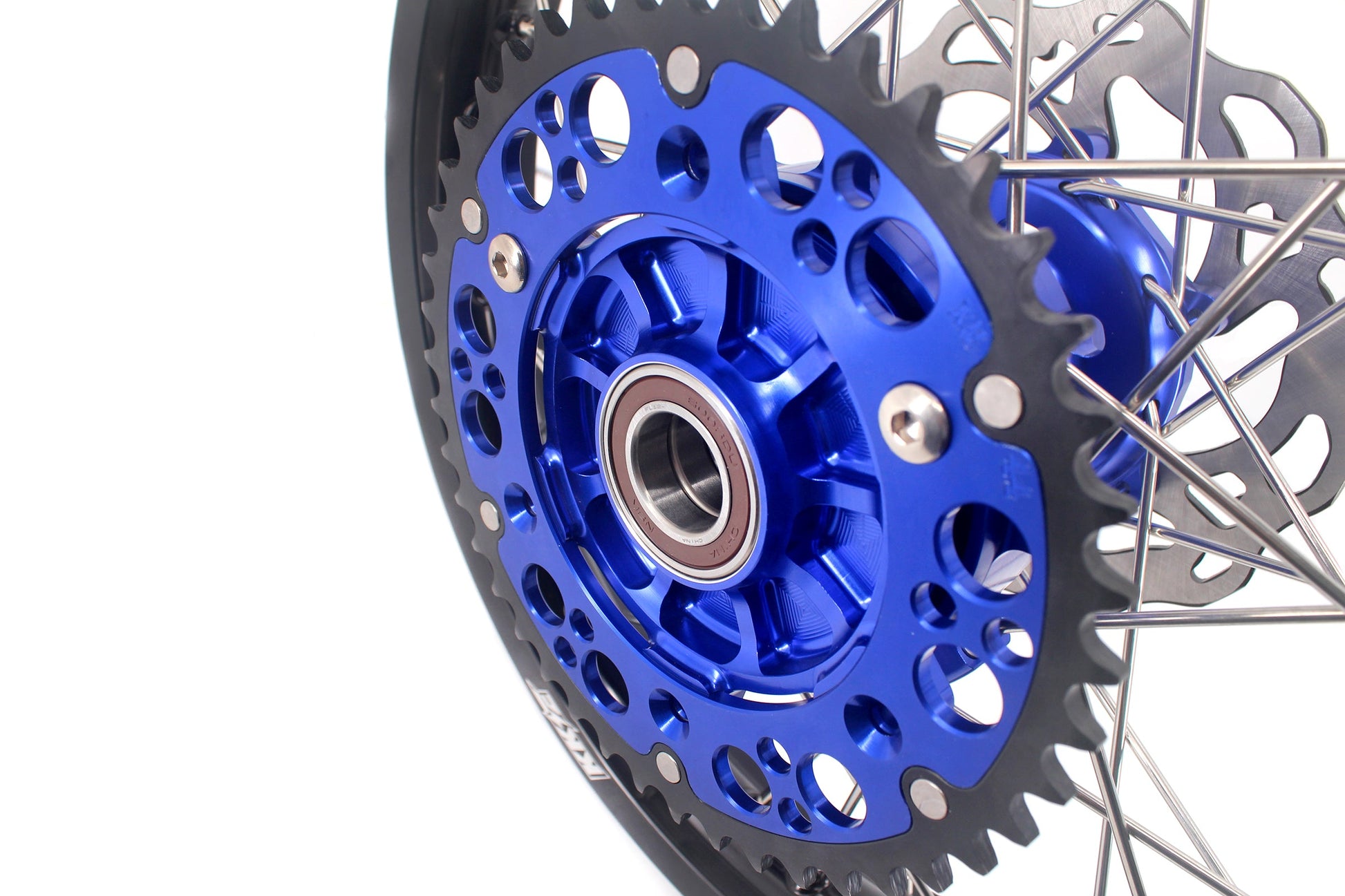 KKE 21/18 Enduro CUSH Drive Spoke Wheels For KTM EXC EXC-F EXC-W 125-530CC 2003-2024 Blue Hub - Howling Moto