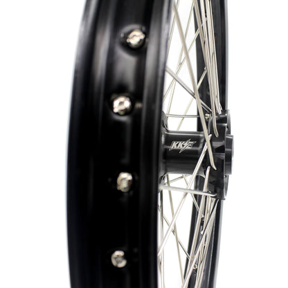 US Stock KKE 1.6*21" E-bike Spoke Wheels Rim Fit For SurRon Ultra Bee 2023-2025 Silver Nipples & Silver Spokes - Howling Moto