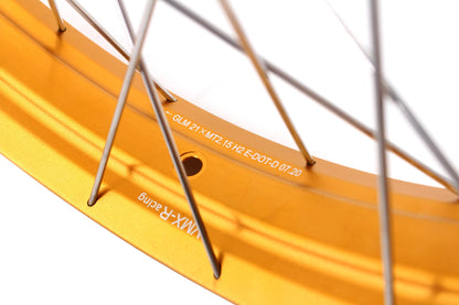 VMX 21 & 18 Inch Tubeless Spoke Wheels Rims For Honda Africa Twin CRF1100L 2020-2023 - Howling Moto