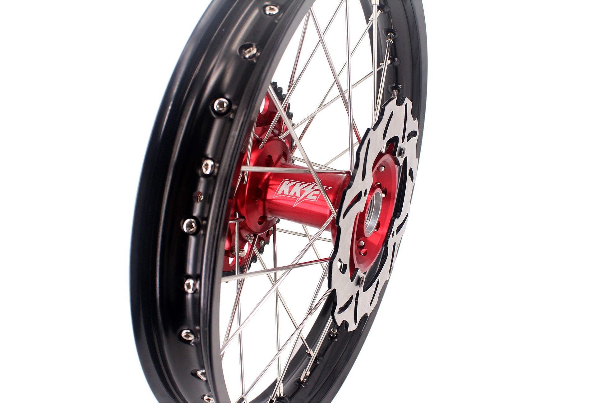 KKE 21" 19" or 21" 18" Dirtbike Spoke Wheels Rims For HONDA CRF250R CRF450R 2015-2025 - Howling Moto