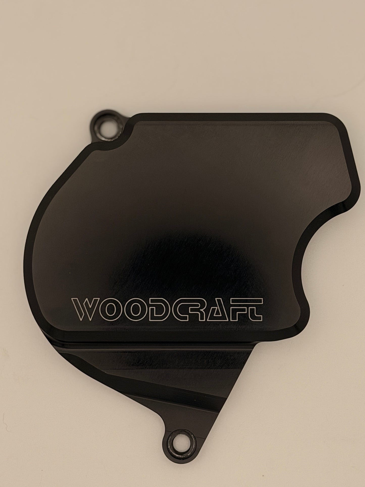 Open-Box Woodcraft Honda Grom 2022 Billet Aluminum Sprocket Cover – Anodized Black