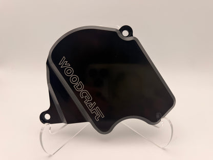 Open-Box Woodcraft Honda Grom 2022 Billet Aluminum Sprocket Cover – Anodized Black