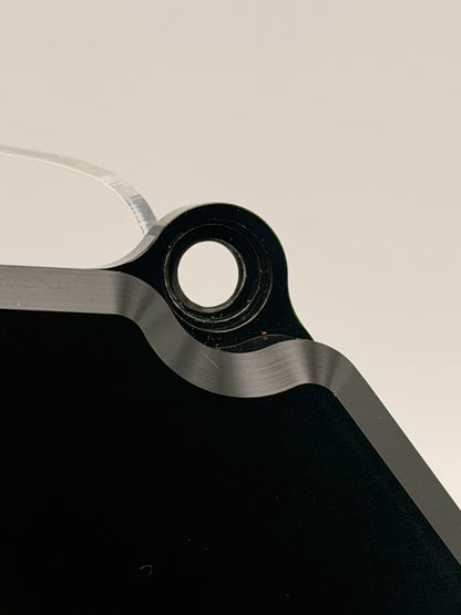 Open-Box Woodcraft Honda Grom 2022 Billet Aluminum Sprocket Cover – Anodized Black