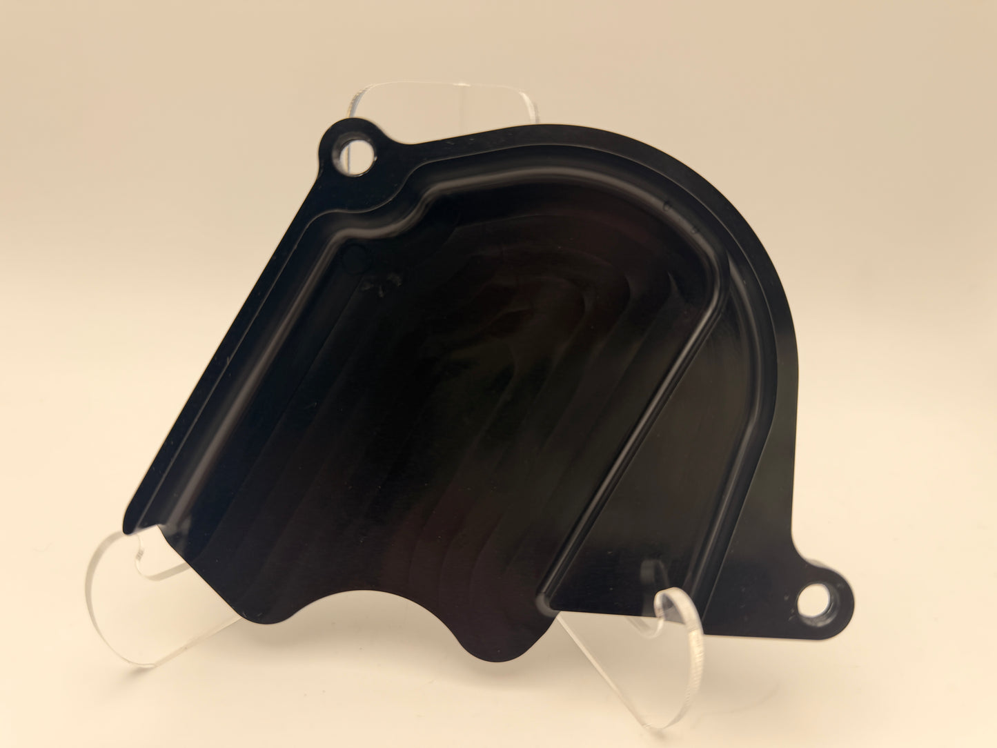 Open-Box Woodcraft Honda Grom 2022 Billet Aluminum Sprocket Cover – Anodized Black