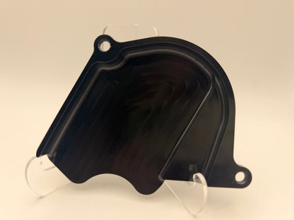 Open-Box Woodcraft Honda Grom 2022 Billet Aluminum Sprocket Cover – Anodized Black