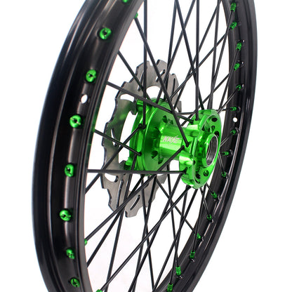 KKE KX125 KX250 1993-2002 For KAWASAKI 21" 19" Motorcycles Spoke Wheels Rims