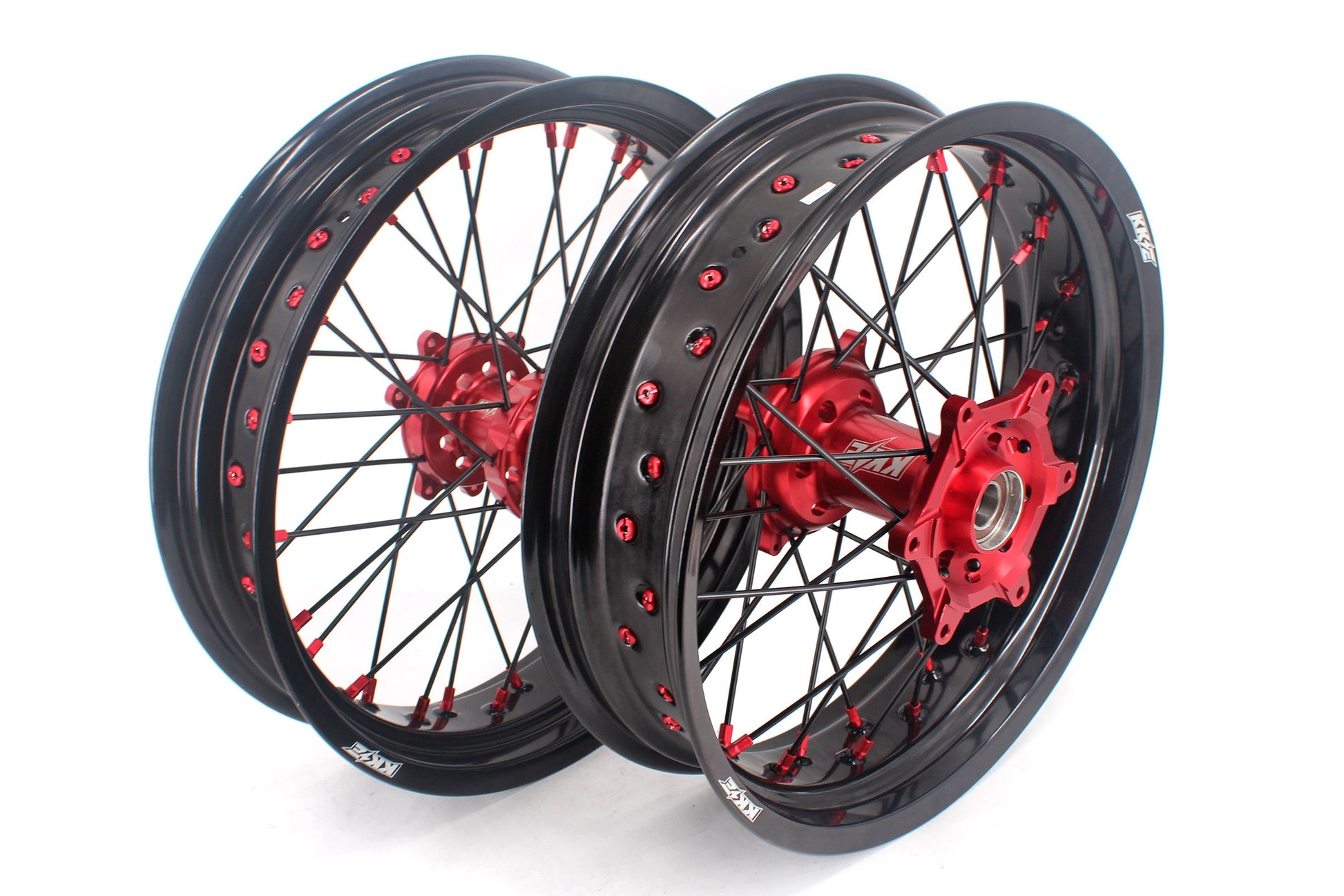 KKE 17inch Supermoto Wheels For Honda CRF250R 2014-2025 CRF450R 2013-2024 CRF450X 2019-2025 - Howling Moto