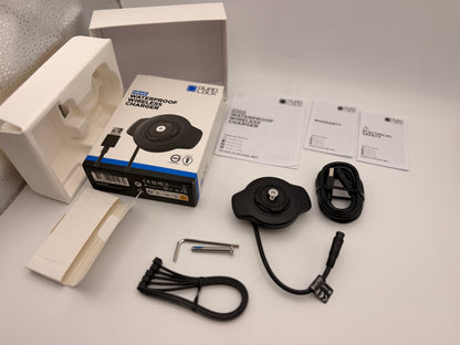 Quad Lock Weatherproof Wireless Charging Head – IP66, Fast Charge, Quad Lock 360 Compatible