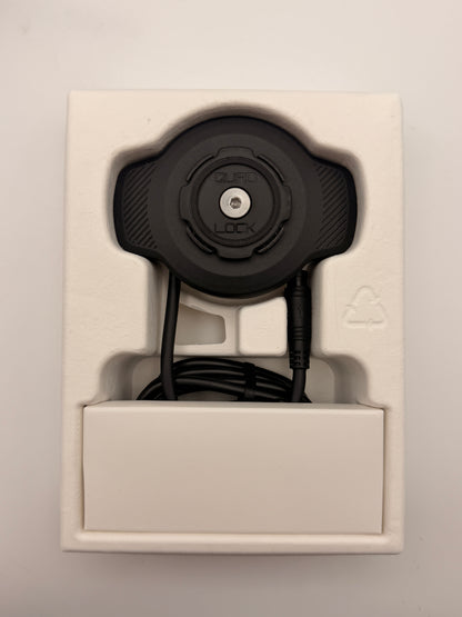 Quad Lock Weatherproof Wireless Charging Head – IP66, Fast Charge, Quad Lock 360 Compatible