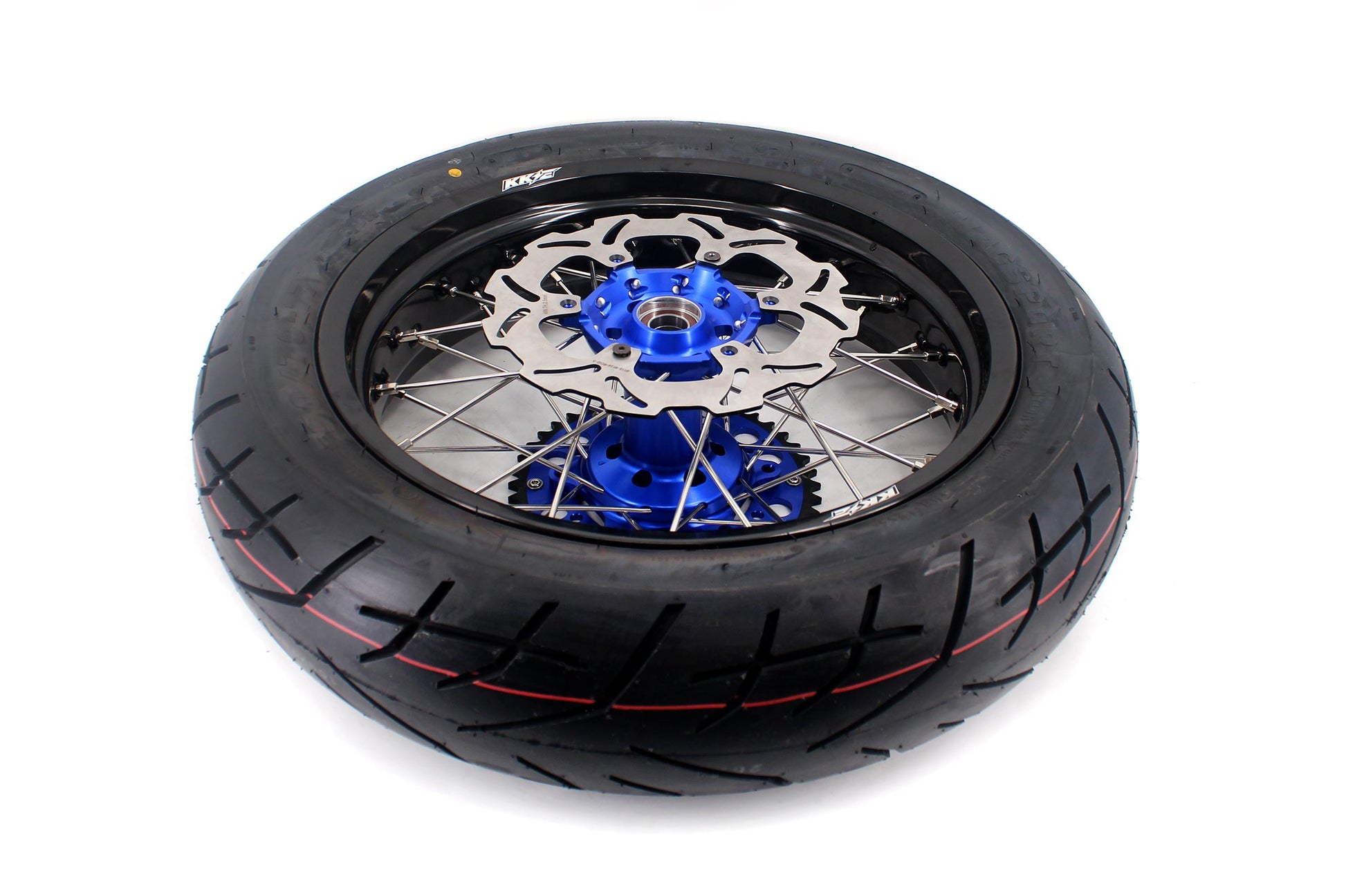 KKE 17inch For YAMAHA WR250F 2020-2025 WR450F 2019-2025 Supermoto Wheels CST Tires Rims - Howling Moto