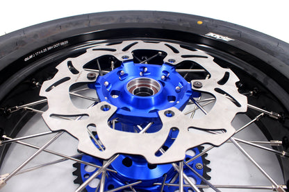 KKE 17inch For YAMAHA WR250F 2020-2025 WR450F 2019-2025 Supermoto Wheels CST Tires Rims - Howling Moto