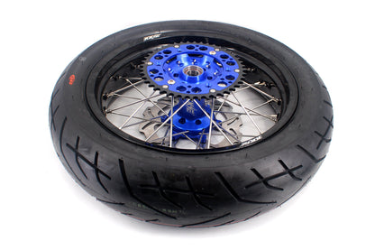 KKE 17inch For YAMAHA WR250F 2020-2025 WR450F 2019-2025 Supermoto Wheels CST Tires Rims - Howling Moto