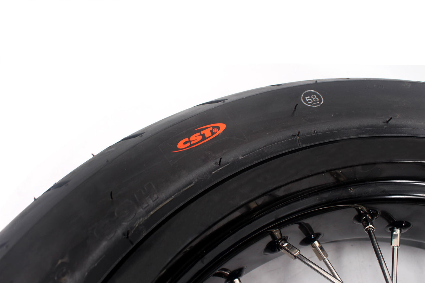 KKE 17inch For YAMAHA WR250F 2020-2025 WR450F 2019-2025 Supermoto Wheels CST Tires Rims - Howling Moto