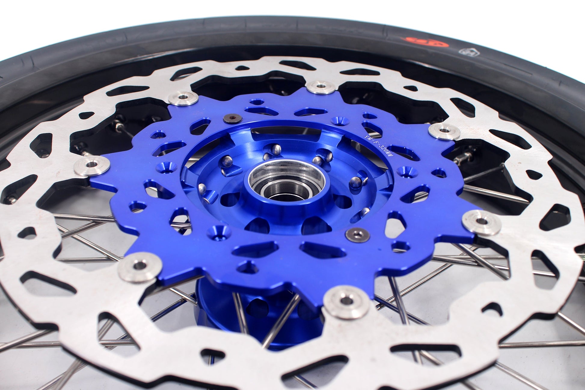 KKE 17inch For YAMAHA WR250F 2020-2025 WR450F 2019-2025 Supermoto Wheels CST Tires Rims - Howling Moto