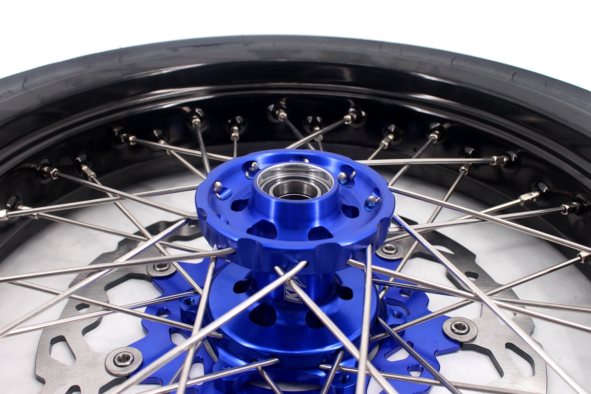 KKE 17inch For YAMAHA WR250F 2020-2025 WR450F 2019-2025 Supermoto Wheels CST Tires Rims - Howling Moto