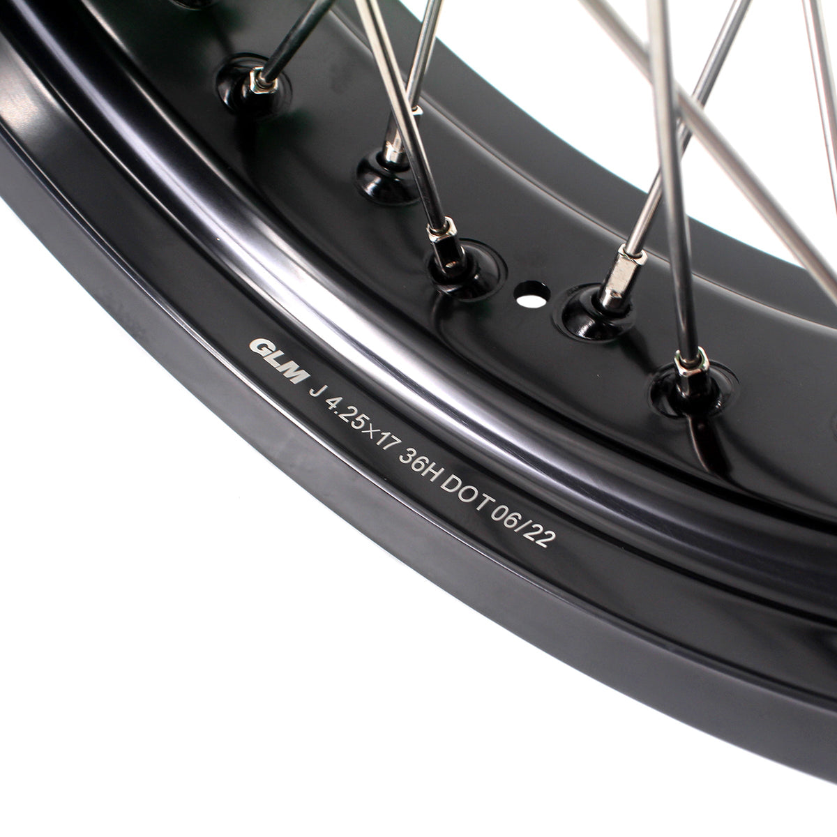 KKE 17 Inch Supermoto Spoke Alloy Wheels Rims For HONDA CRF250L 2013-2020
