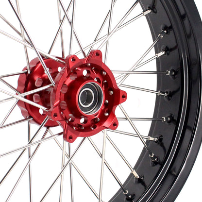 KKE 17 Inch Supermoto Spoke Alloy Wheels Rims For HONDA CRF250L 2013-2020