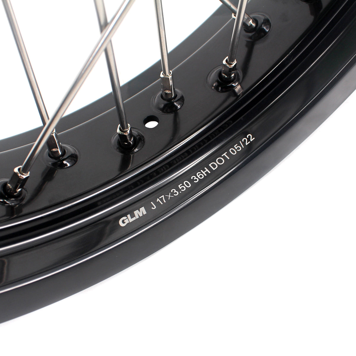 KKE 17 Inch Supermoto Spoke Alloy Wheels Rims For HONDA CRF250L 2013-2020