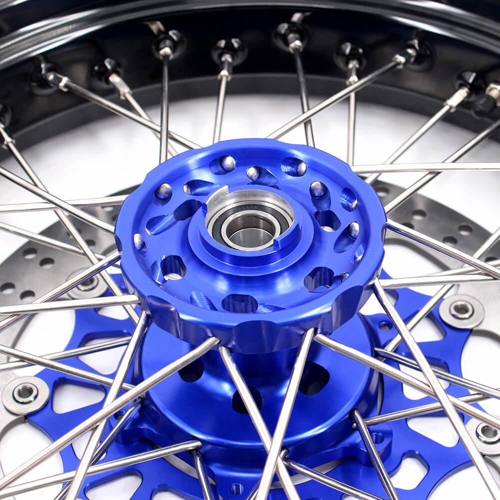 KKE 3.5/4.25*17inch Supermoto Spoked Wheels CST Tires For SUZUKI DRZ400 DRZ400E DRZ400S - Howling Moto