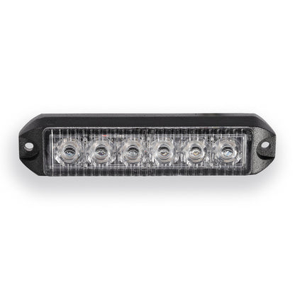 6 LED Emergency Vehicle Grill Warning Light Head