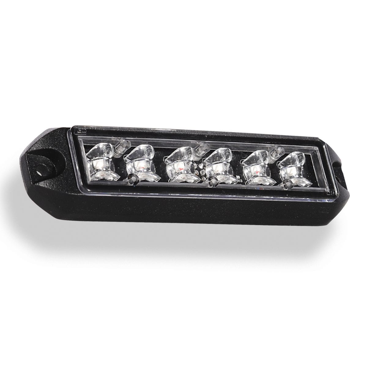 6 LED Emergency Vehicle Grill Warning Light Head