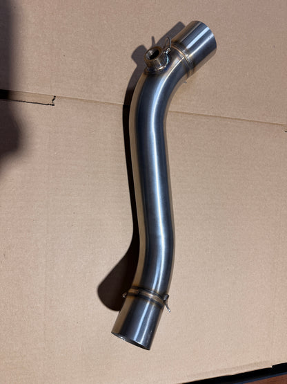Open-box WickedGrom Honda CB300R exhaust header, 2-inch stainless steel pipe for motorcycle exhaust system