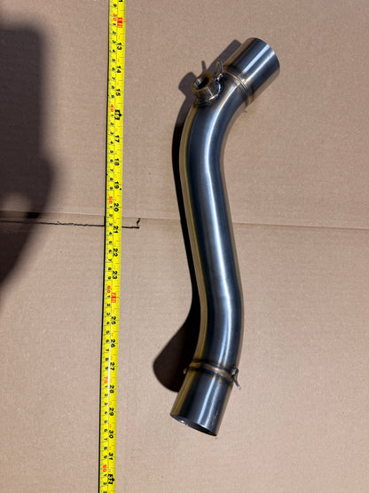 Open-box WickedGrom Honda CB300R 2-inch stainless steel exhaust header pipe