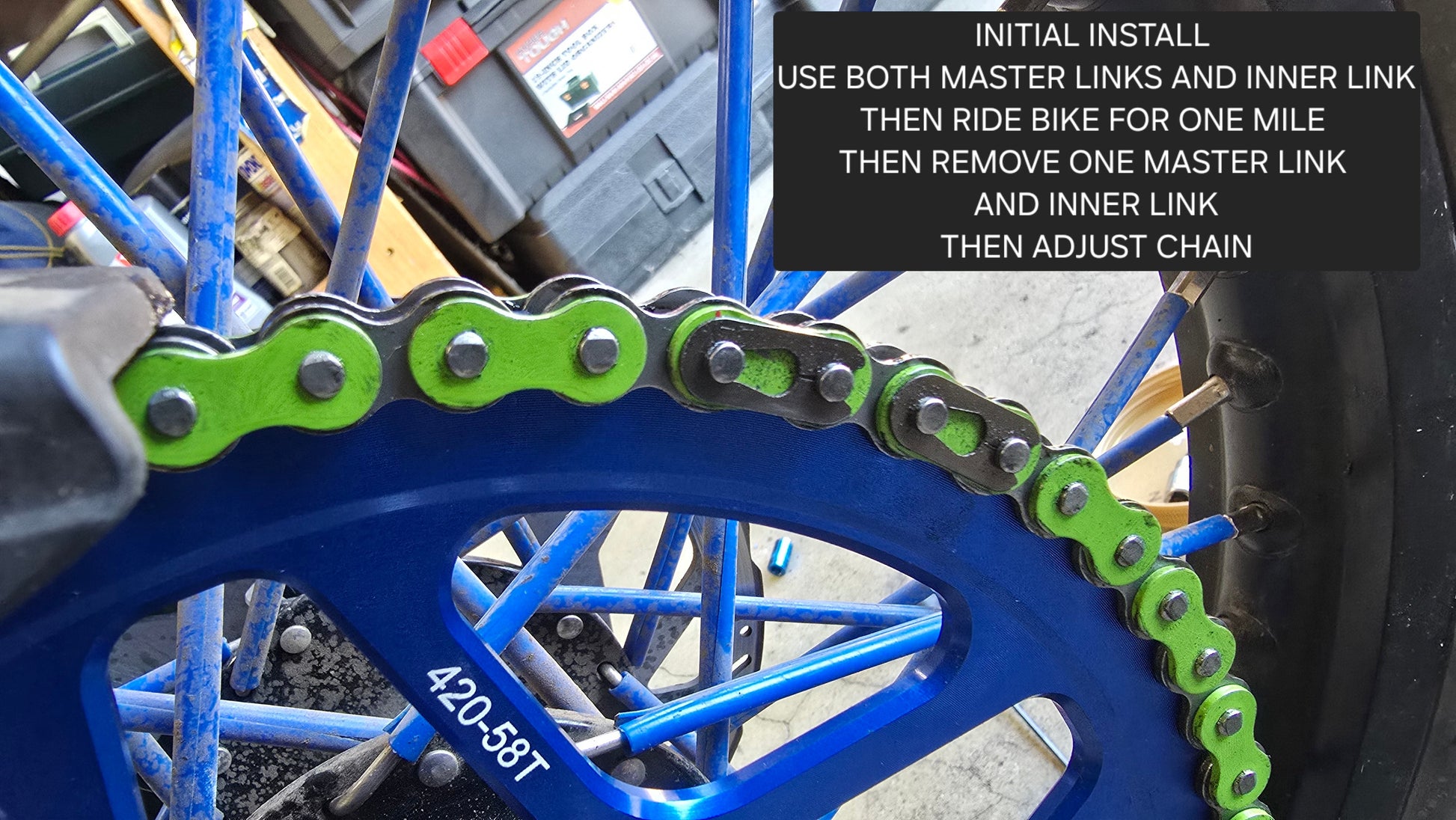 RAWRR MANTIS X 58 TOOTH REAR SPROCKET MAX TORQUE CONVERSION KIT - Howling Moto