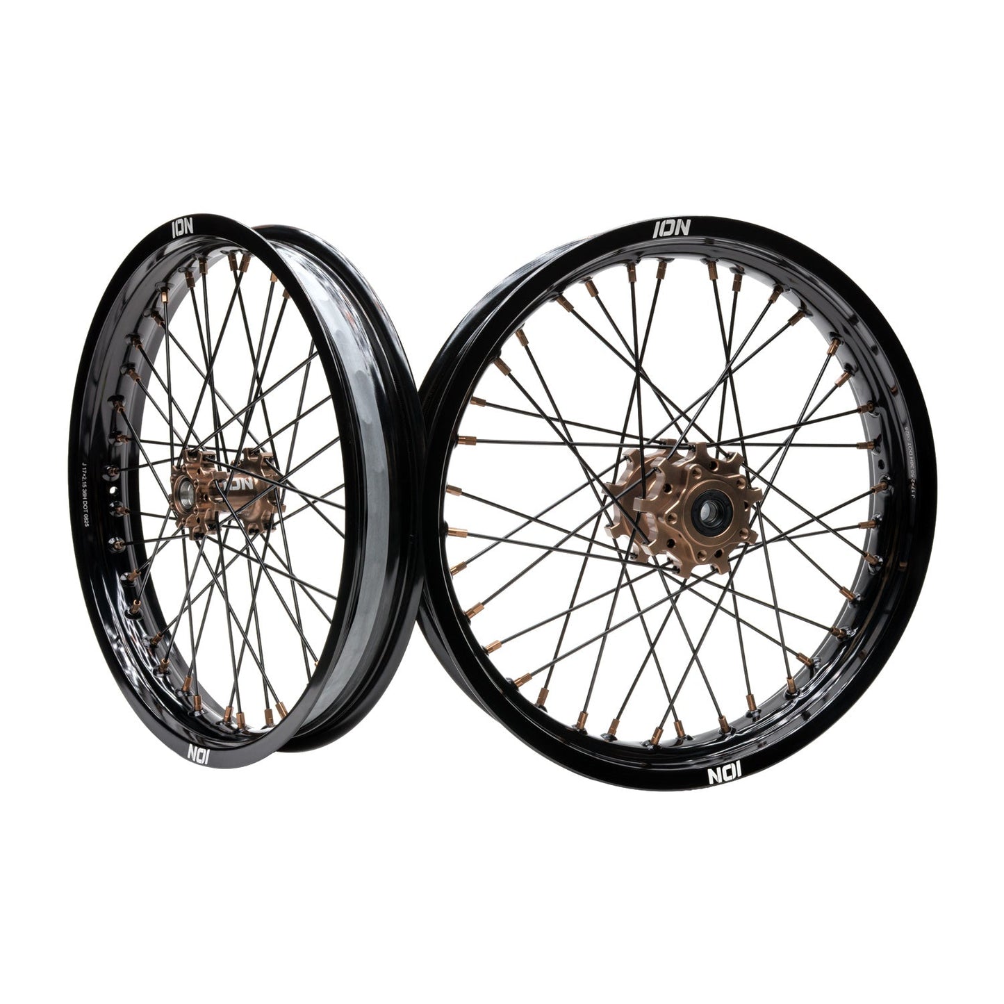 ION - 17/17" Supermoto / Street Wheelset for Surron Ultra Bee