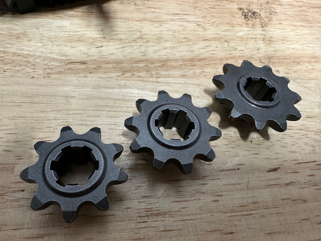 Electro & Co E&C Razor #35 HD ultralight sprocket and chain kit with 7075 aluminum rear sprocket for MX, SX, RSF models.