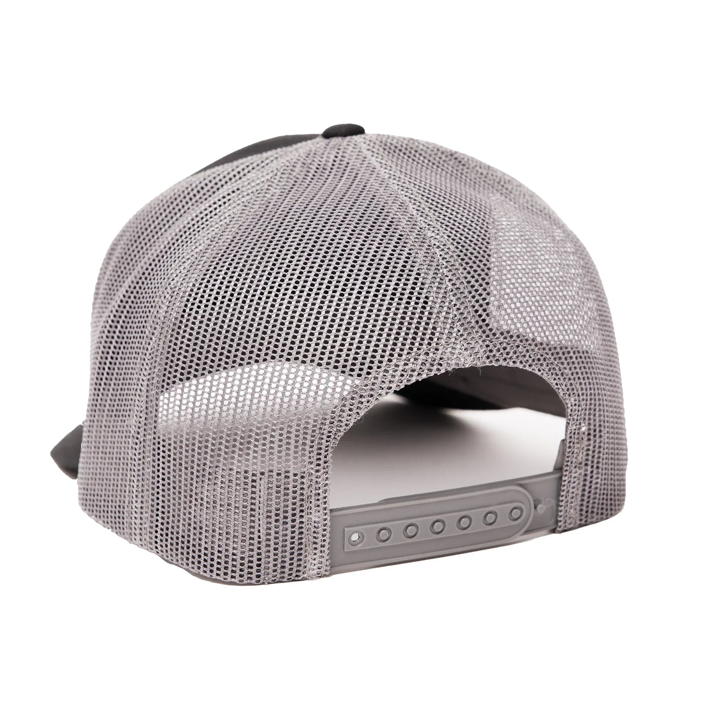 Imperial Moto Trucker 2.0 hat by Bill's Exhausts, featuring a classic trucker cap style with logo embroidery, in black and white.