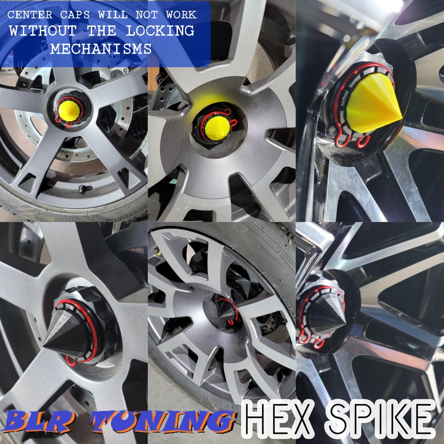 CAN-AM RYKER WHEEL CENTER CAPS - Howling Moto