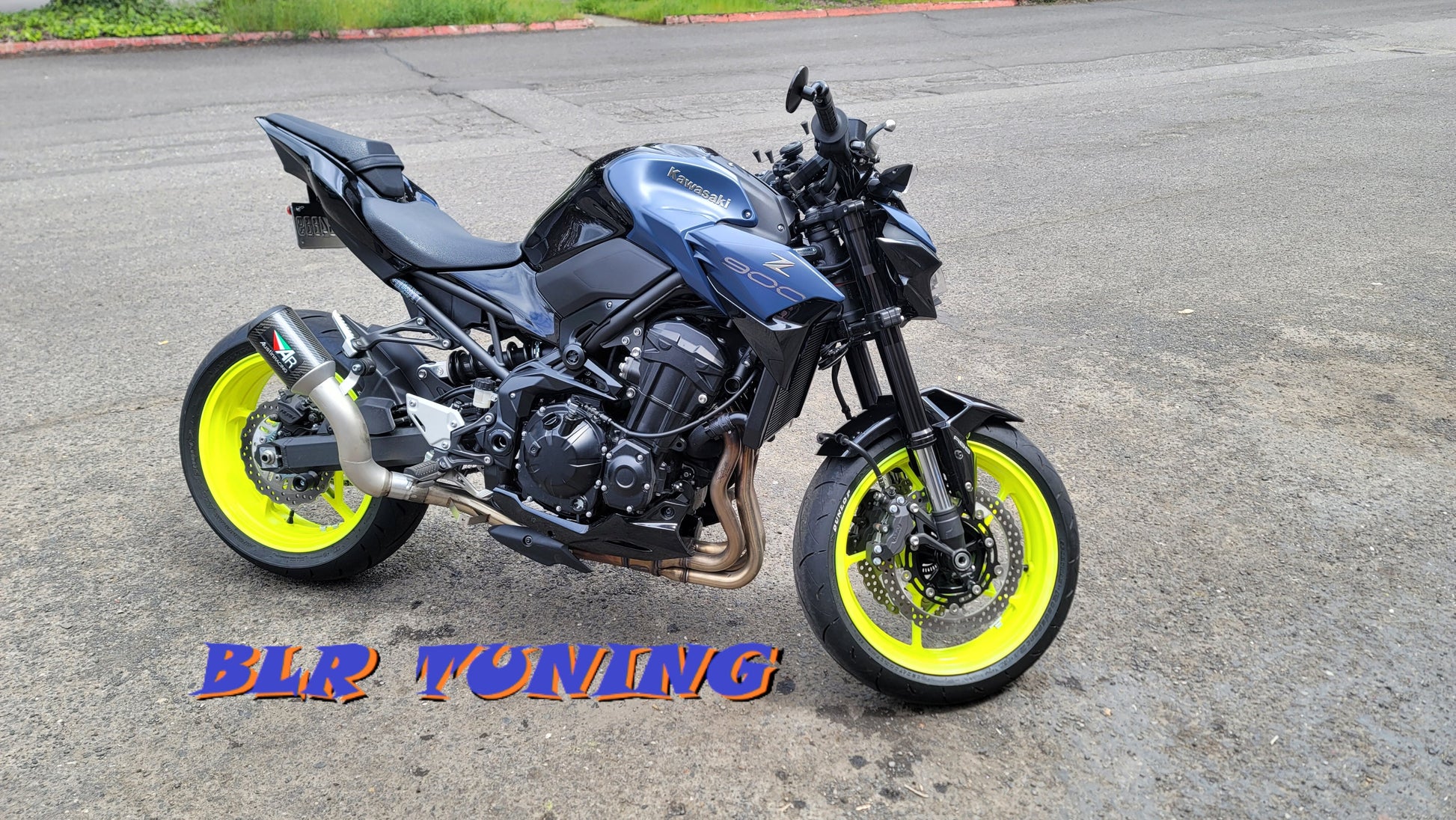 KAWASAKI Z900 REAR PEG BLOCK OFF - Howling Moto