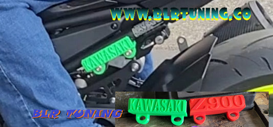 KAWASAKI Z900 REAR PEG BLOCK OFF - Howling Moto