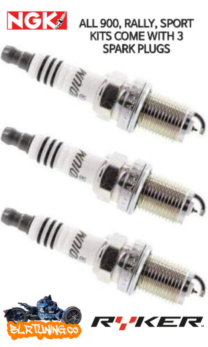 CAN-AM RYKER NGK IRIDIUM SPARK PLUGS FITS 2019 - 2025 600 900 RALLY SPORT - Howling Moto