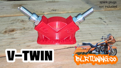 SPARK PLUG HOLDERS BY BLR TUNING - Howling Moto