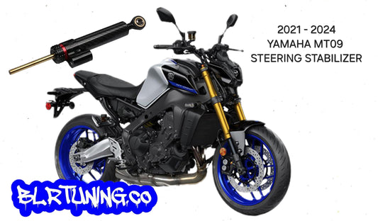 YAMAHA MT09 STEERING STABILIZER DAMPER FITS 2021 TO 2024 MT09 MT-09 XSR900 - WILL NOT FIT OLDER MODELS - Howling Moto
