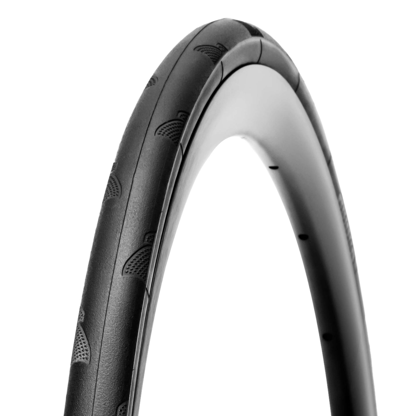 Hycline P-Wave 700x25C road bike tire with slick tread, suitable for high-performance cycling on paved roads.
