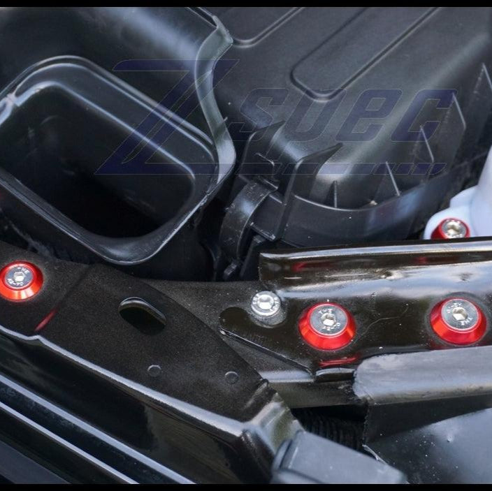 ZSPEC Stage-3 Dress Up Bolts® Fastener Kit for '07-16 Jeep Wrangler JK/JKU, Stainless & Billet - Howling Moto