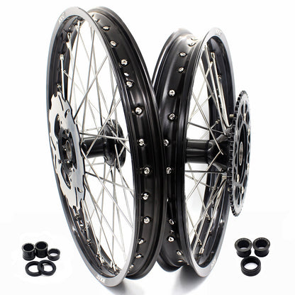 KKE 21" 19" CRF250R CRF450R 2015-2025 For HONDA MX Casting Wheels Rims Set Different Color Comb Available - Howling Moto