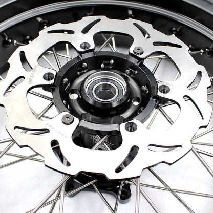 KKE 17inch Supermoto Wheels For SUZUKI DRZ400 DRZ400E DRZ400S CST Tires