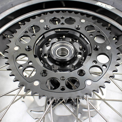 KKE 3.5/4.25*17in. Supmermoto Wheels Set For SUZUKI DRZ400SM 2005-2024 CST Tires
