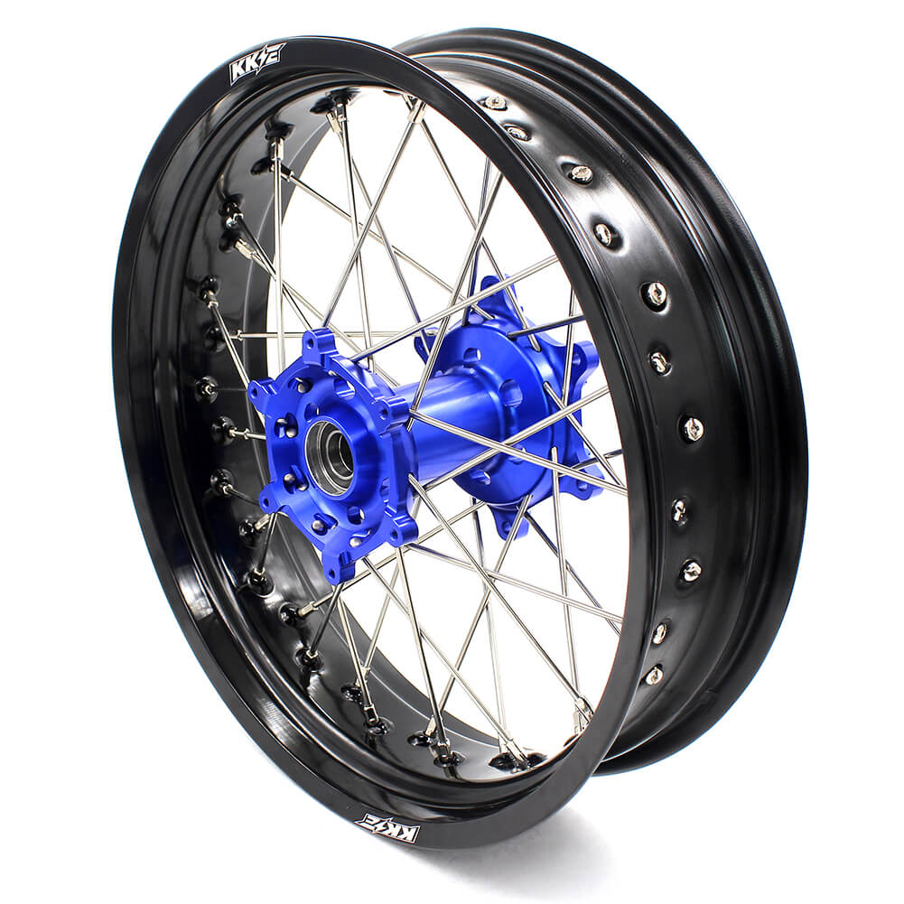 KKE 3.5 & 4.25 Wheels for Yamaha WR250F 2001 WR450F 2003-2018 Blue - Howling Moto