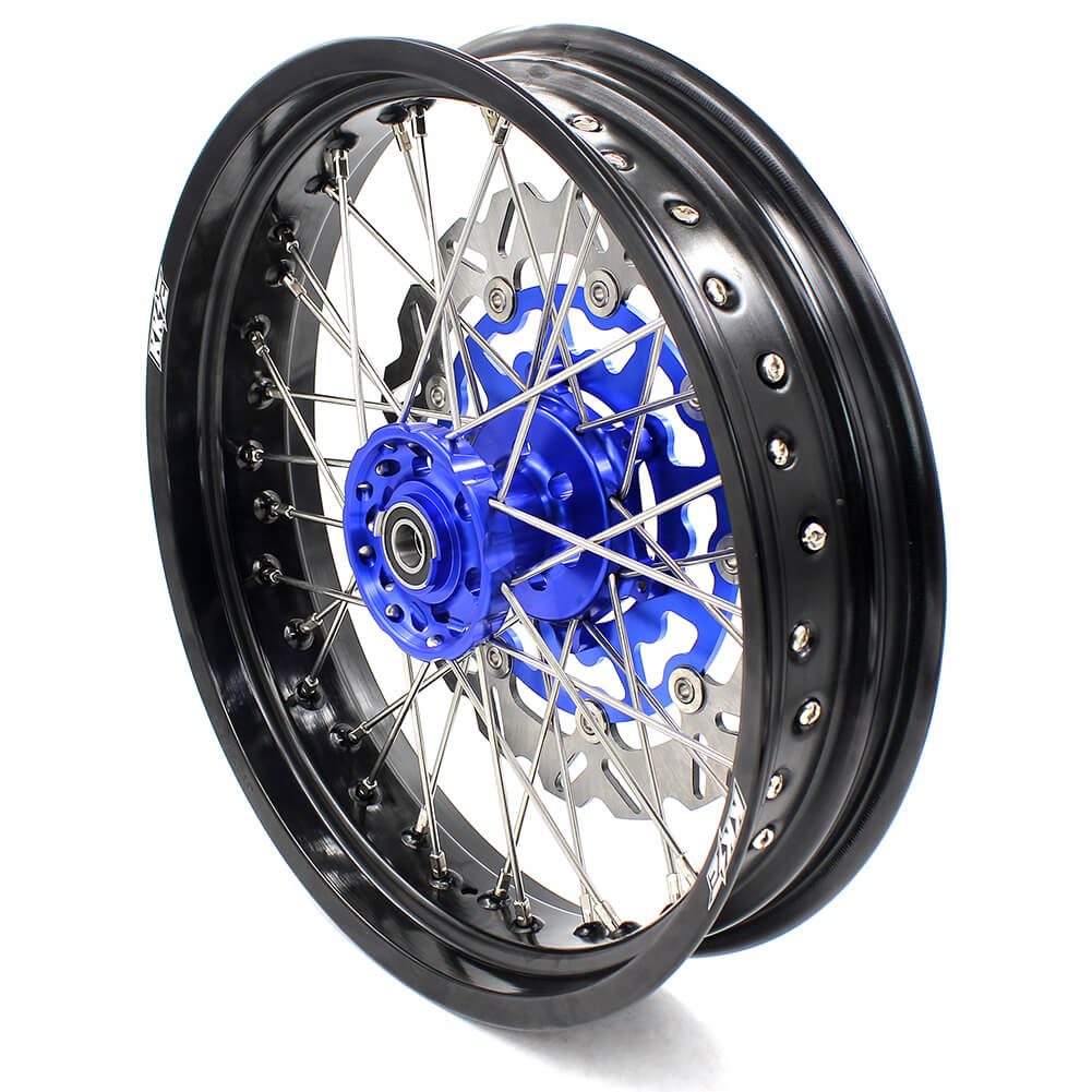 KKE 3.5 & 4.25 Wheels for Yamaha WR250F 2001 WR450F 2003-2018 Blue - Howling Moto