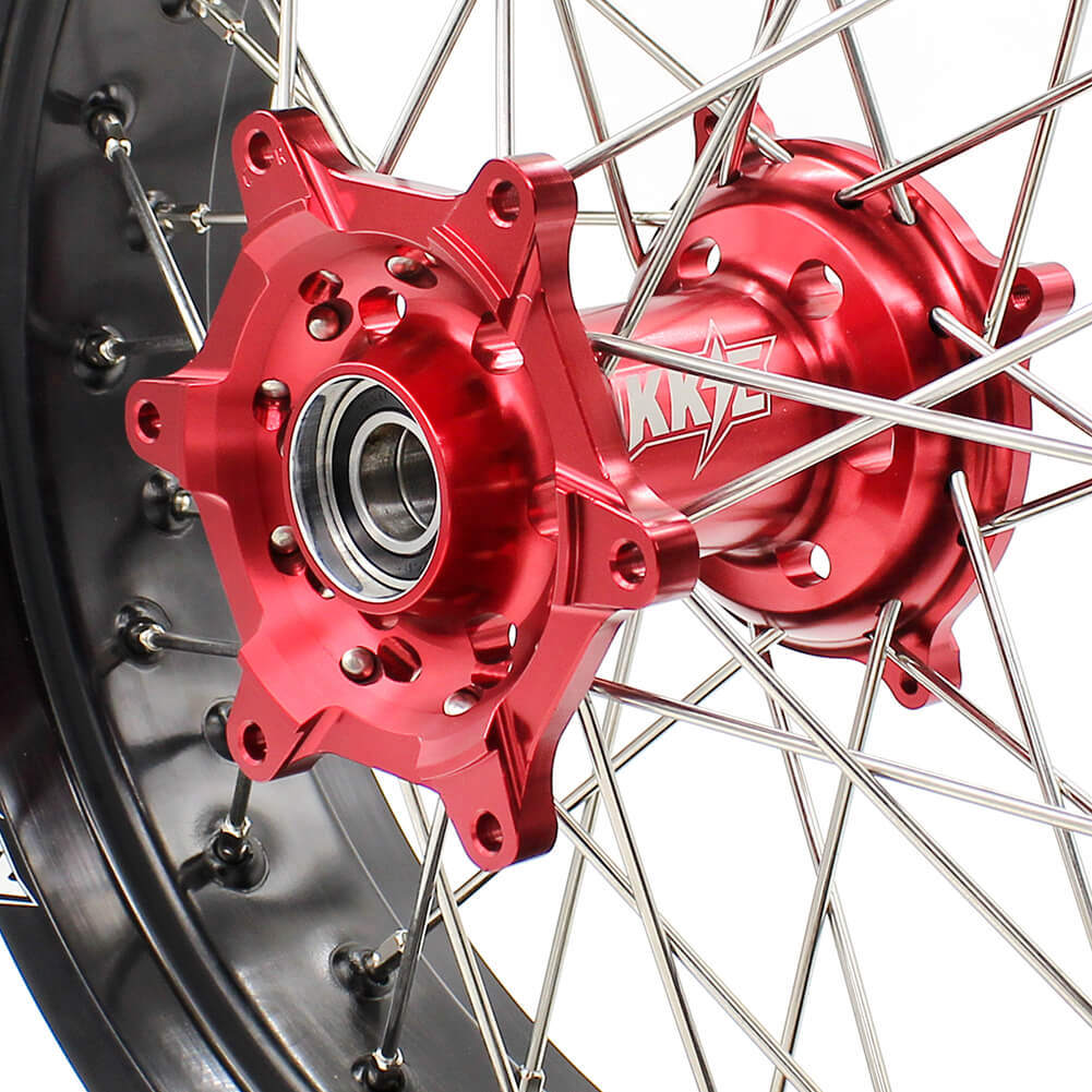 KKE 3.5 & 4.25 Supermoto Rims for HONDA CRF250X 2004-2018 CRF450X 2005-2018 - Howling Moto