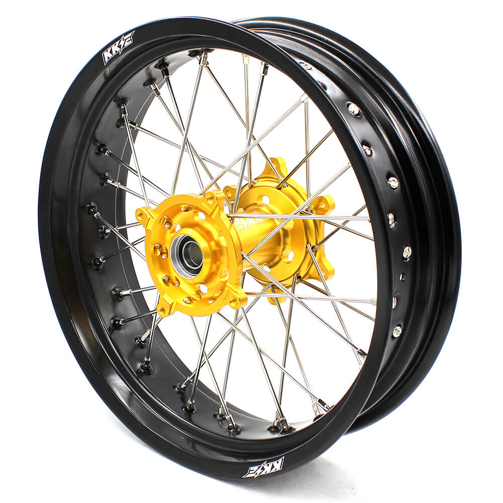 KKE 17 Inch Supermoto Wheels for SUZUKI RMZ250 2007-2024 RMZ450 2005-2024 - Howling Moto