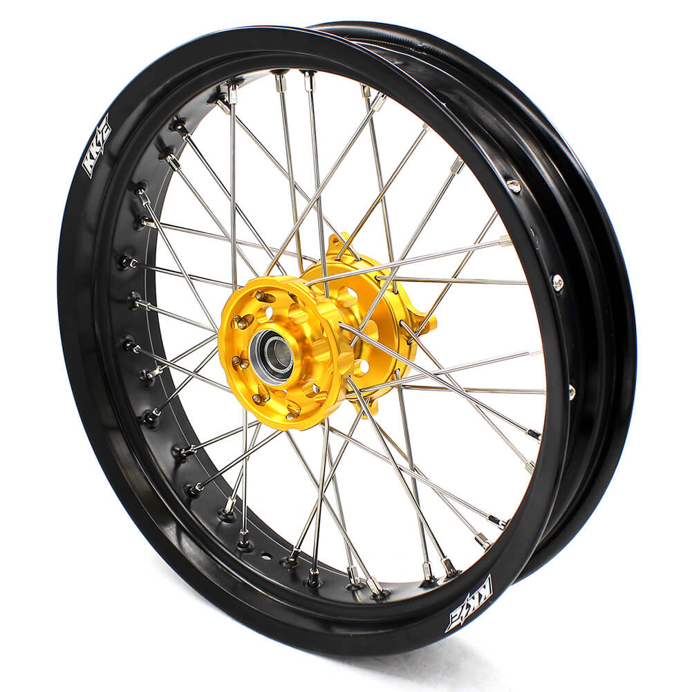 KKE 17 Inch Supermoto Wheels for SUZUKI RMZ250 2007-2024 RMZ450 2005-2024 - Howling Moto