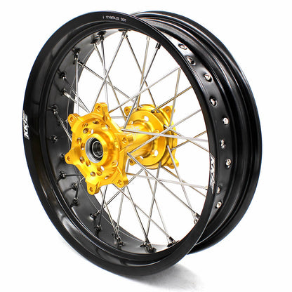 KKE 17 Inch Supermoto Wheels for SUZUKI RMZ250 2007-2024 RMZ450 2005-2024 - Howling Moto